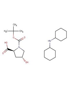 Astatech BOC-TRANS-4-HYDROXY-L-PROLINE DICYCLOHEXYLAMINE SA; 5G; Purity 97%; MDL-MFCD00076980